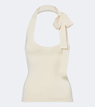 Fairlight knitted halterneck top | Zimmermann