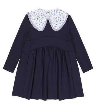 Floral cotton-blend dress | Il Gufo