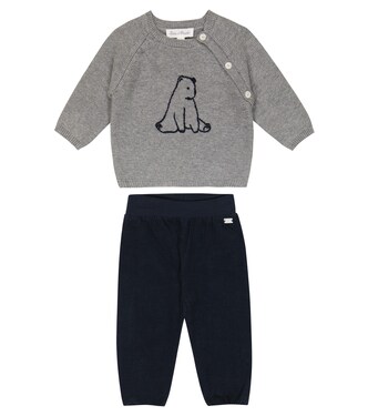 Cotton-blend sweater and pants set | Tartine et Chocolat