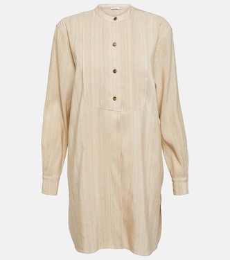 Striped silk top | Loro Piana