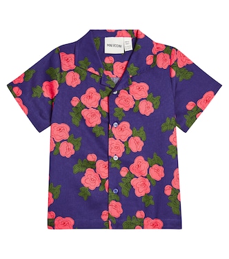Roses cotton jersey shirt | Mini Rodini