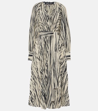 Robe midi Carol rayée | Proenza Schouler
