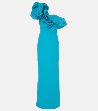 Ella ruffled one-shoulder gown | Rebecca Vallance
