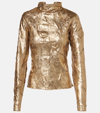 Metallic top | Ganni
