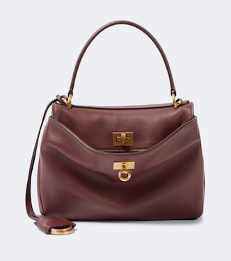 Rodeo Mini leather top-handle bag | Balenciaga