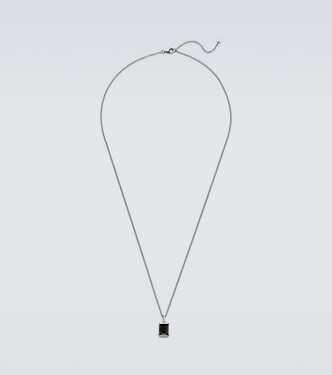 Halskette aus Sterlingsilber mit Onyx | Mateo