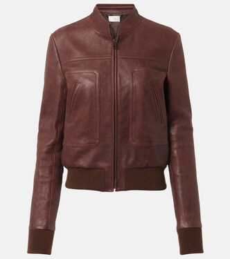 Bader leather jacket | The Row