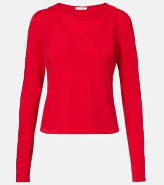 Seruni cotton jersey T-shirt | The Row