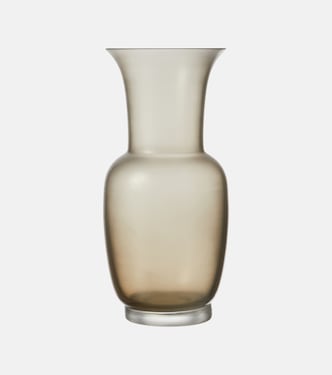 Satin Murano glass vase | Venini
