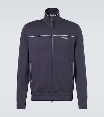 Technical jersey zip-up sweatshirt | Moncler