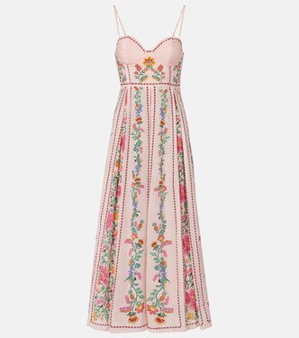 Robe longue en coton mélangé à fleurs | Farm Rio