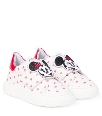 x Disney® embellished sneakers | Monnalisa