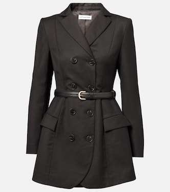 فستان بستايل بليزر بحزام | Self-Portrait