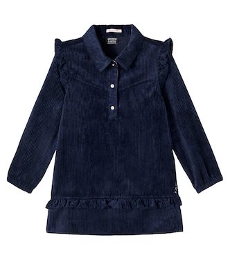 Ruffled corduroy dress | Scotch & Soda Kids