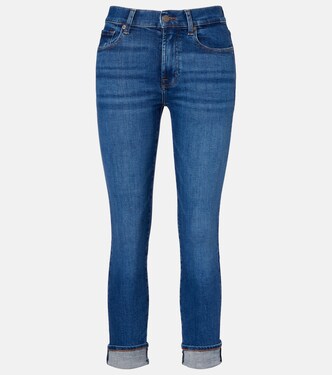 Mid-Rise Slim Jeans Kimmie Straight | 7 For All Mankind