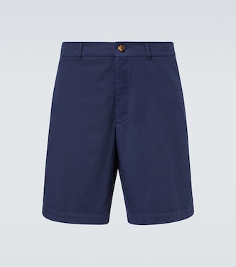 Shorts en mezcla de algodón | Brunello Cucinelli