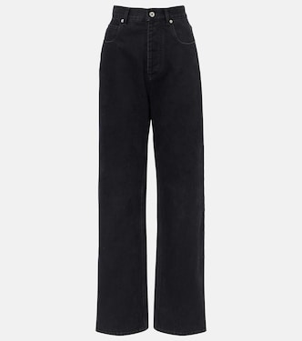 High-rise wide-leg jeans | Bottega Veneta