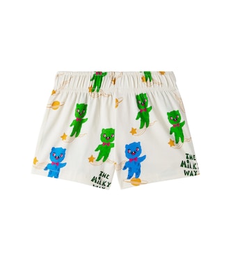 Shorts Alien aus Baumwoll-Jersey | Mini Rodini