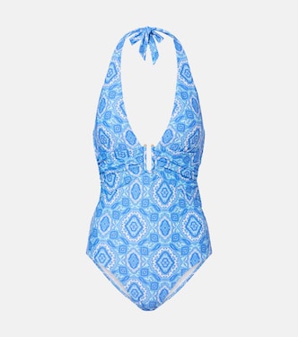 Mykonos printed swimsuit | Heidi Klein