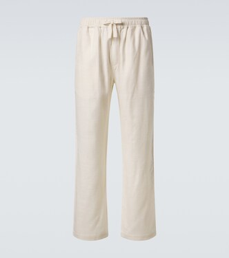 Gerade Hose aus Seide | Saman Amel