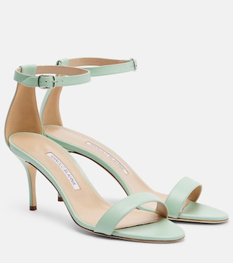 Chaos leather sandals | Manolo Blahnik