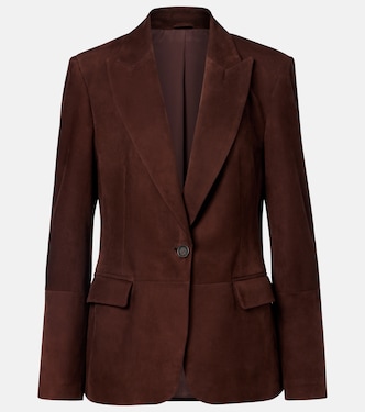 Blazer de ante con cuentas Monili | Brunello Cucinelli