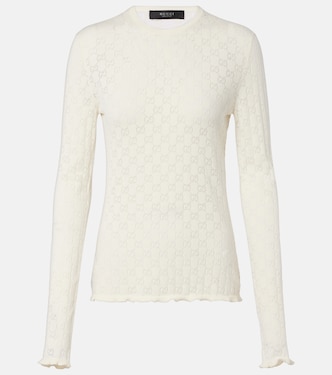 Pullover GG aus Devoré | Gucci