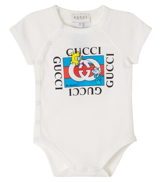 x Mr. Men Little Miss Baby cotton jersey bodysuit | Gucci Kids