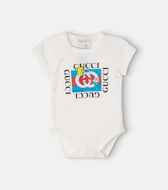 x Mr. Men Little Miss Baby cotton jersey bodysuit | Gucci Kids