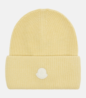 Logo wool and cashmere beanie | Moncler