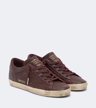 حذاء سنيكرز من الجلد Super-Star | Golden Goose