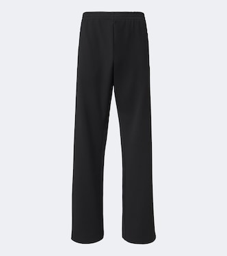 Cotton-blend jersey wide-leg pants | Gucci