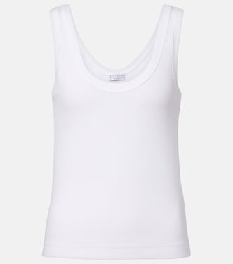 Top Monili aus Rippstrick | Brunello Cucinelli
