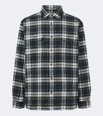 Checked cotton flannel shirt | Polo Ralph Lauren