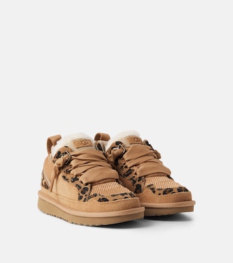 Lowmel printed suede low-top sneakers | UGG Kids