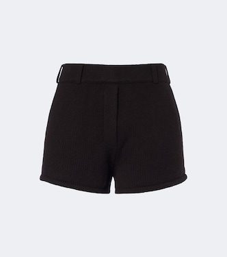Tyra cashmere shorts | Lisa Yang