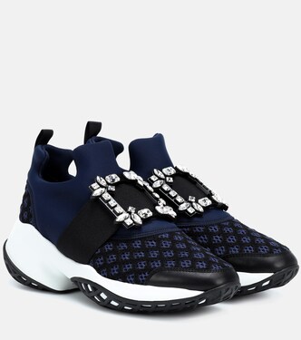 Viv' Run Strass Buckle sneakers | Roger Vivier