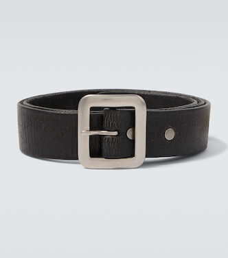 Burnished leather belt | RRL