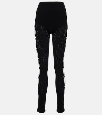 Leggings aus Spitze | The Attico