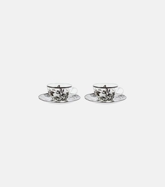 Herbarium set of 2 teacups and saucers | Gucci