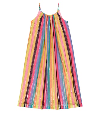Logo striped dress | Marc Jacobs Kids