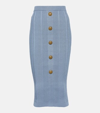 Knitted pencil skirt | Balmain