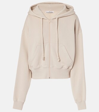 Embroidered cotton hoodie | Acne Studios