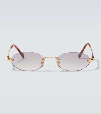 Ovale Sonnenbrille | Miu Miu