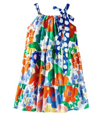 Recanto Das Flores printed cotton dress | Fábula