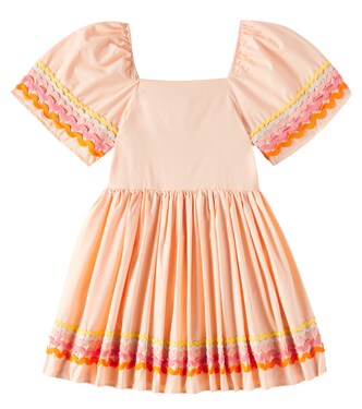 Clotilde shirred cotton dress | Molo