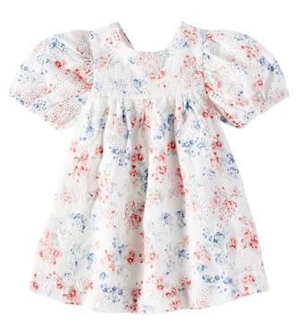 Baby floral embroidered cotton dress | Tartine et Chocolat