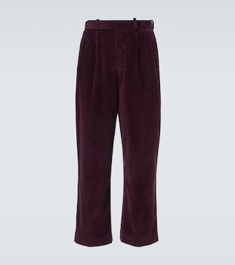McNab cotton corduroy wide-leg pants | Bode