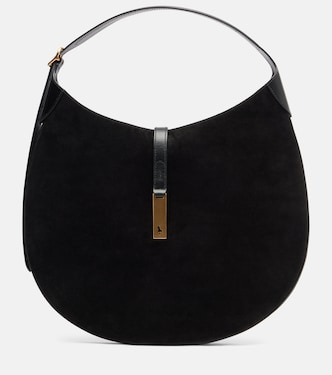 Large suede shoulder bag | Polo Ralph Lauren