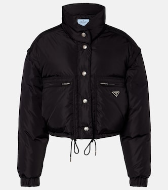 Re-Nylon cropped down jacket | Prada